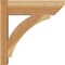 Ekena Millwork Thorton Slat Rough Sawn Outlooker, Western Red Cedar, 6"W x 18"D x 18"H OUT06X18X18THR06RWR - alternate 4